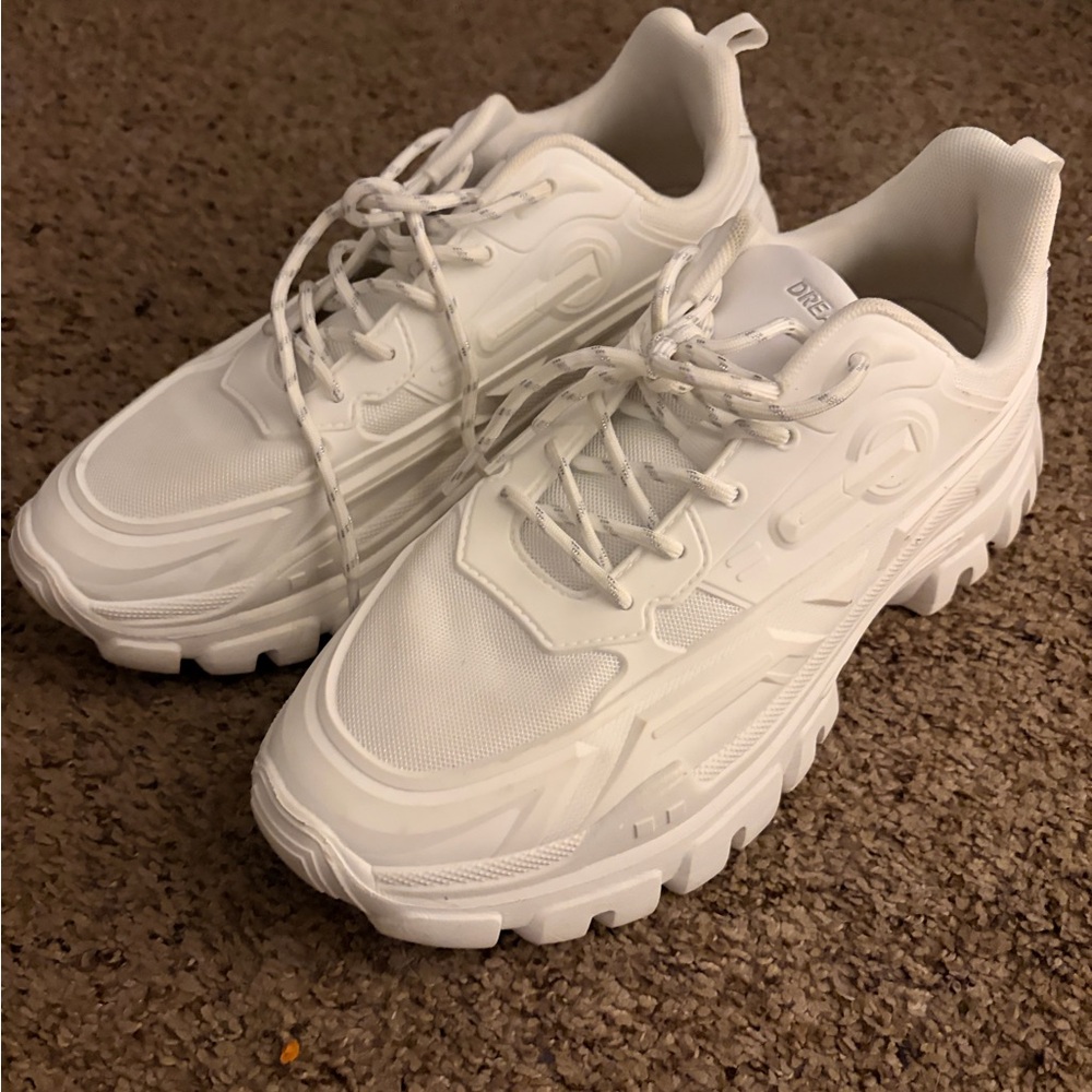 White Chunky Sneakers